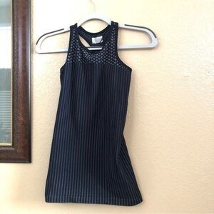 Athleta Navy Blue Ribbed Tank Top Size XSmall